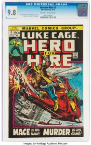 Hero for Hire #3 (1972) CGC Graded 9.8