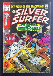 Silver Surfer (1968) #9 VG/FN (5.0) John Buscema Mephisto The Flying Dutchman