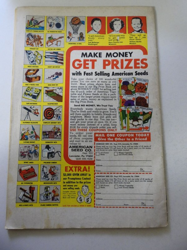 Adventure Comics #367 (1968) GD+ Condition 1 1/4 Spine Split