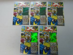 X-Factor #92 lot of 10 with Hologram cover NM (1993)