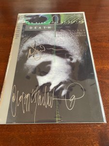 High Cost Of Living Death # 1 NM DC Comic Book SIGNED Neil Gaiman & Bachalo J999