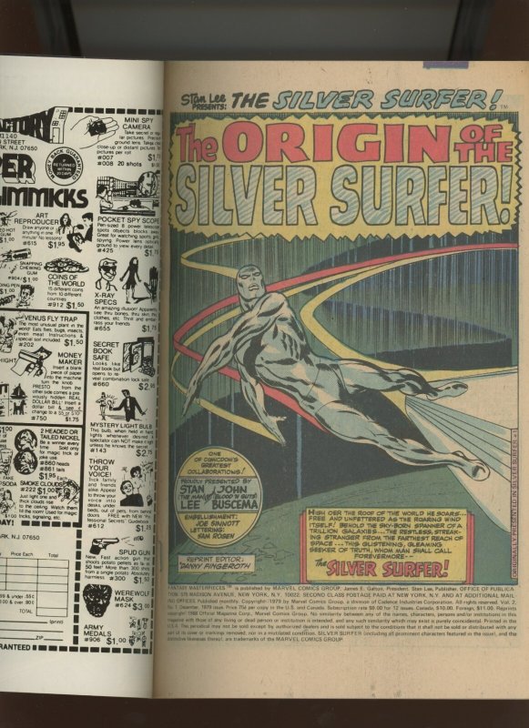 (1979) Fantasy Masterpieces #1: KEY ISSUE! DIRECT! COMBINED SHIPPING! (8.5/9.0)