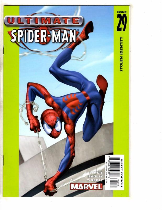 Lot Of 7 Ultimate Spider-Man Marvel Comic Books # 28 29 30 31 32 39 48 J261 