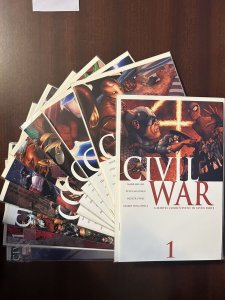 Civil War # -7 + Civil War II #1-8 + Frontline #1-11 + Extras NM Marvel - 29 Lot