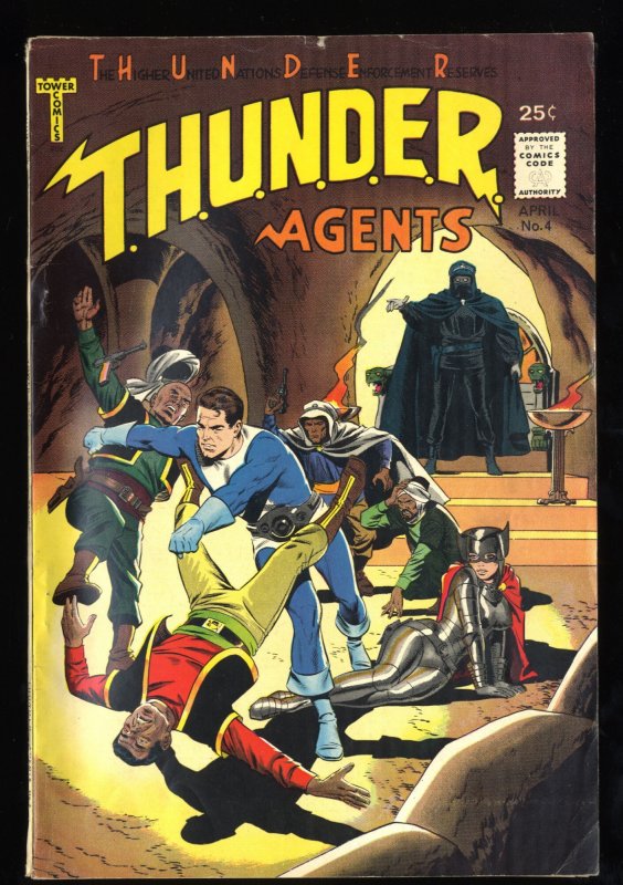 T.H.U.N.D.E.R. Agents #4 FN+ 6.5