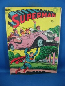 SUPERMAN 19 F- LOIS LANE STORIES EARLY GOLDEN AGE  ISSUE 1942