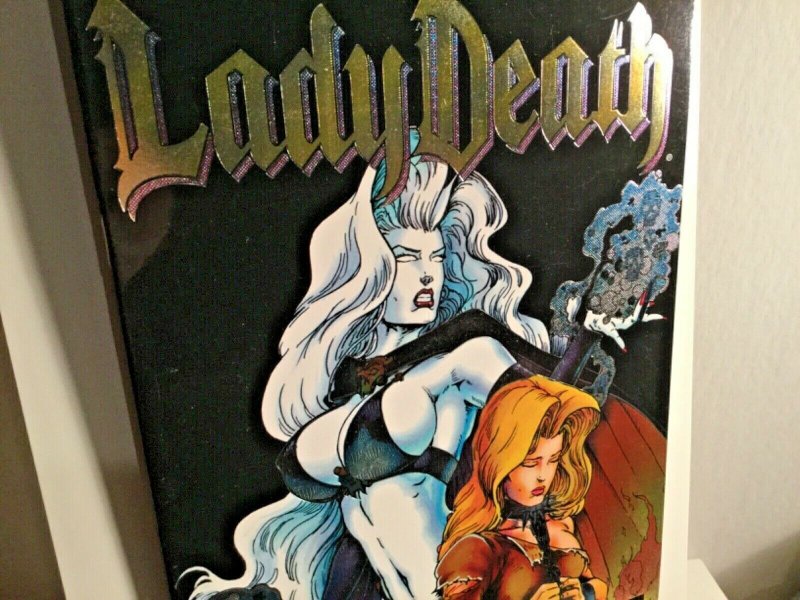 LADY DEATH THE RECKONING #2 FRENCH EURO VARIANT CHROMIUM 1998