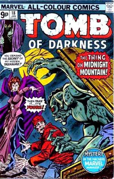 Tomb of Darkness #18, VF (Stock photo)