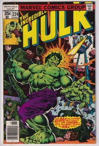 The Incredible Hulk #224 (1978) Hulk