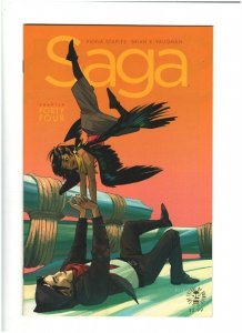 Saga #44 NM- 9.2 Image Comics 2017 Brian K. Vaughan & Fiona Staples 