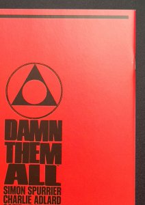 Damn Them All #1 Virgin Foil cvr (2022) Low Print 500 COA - NM+!