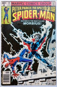 The Spectacular Spider-Man #38 (VG/FN, 1980) NEWSSTAND