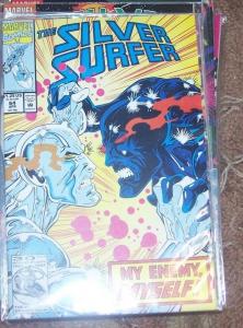 Silver Surfer #64 (Mar 1992, Marvel) captain marvel  pt 4