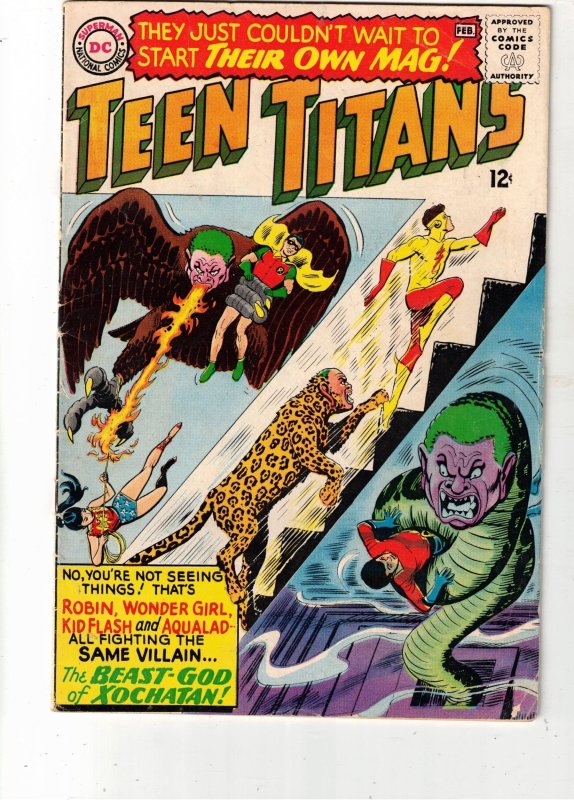 Teen Titans #1 (1966) Wow! Original series 50% OFF SALE! FN/VF UTAH CERTIFICATE