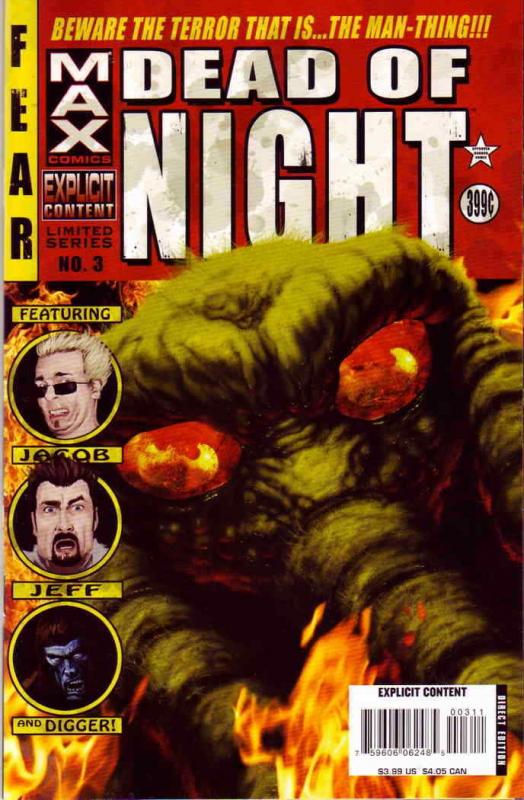 Dead of Night Featuring Man-Thing #3 VF/NM; Marvel | save on shipping - details