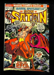 Marvel Spotlight #13 Origin Son of Satan!