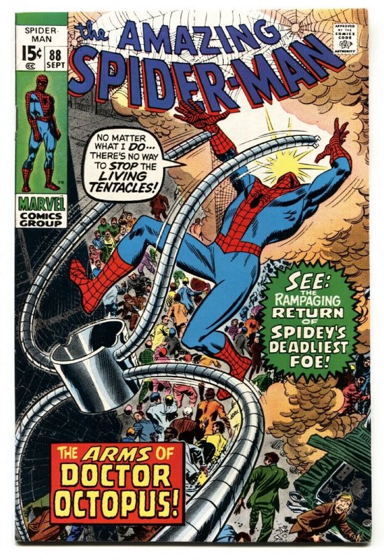 Amazing Spider-Man #88 1970- Doctor Octopus- Marvel NM- 