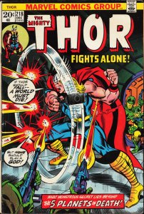 Thor #218 (1973) Thor