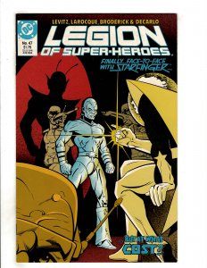 Legion of Super-Heroes #47 (1988) DC Comic Superman Flash OF7