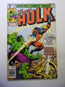 The Incredible Hulk #246 (1980) FN/VF Condition