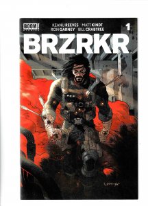 BRZRKR #1 (2021) NM (9.4) KEY Written by Keanu Reeves and Matt Kindt. (d)