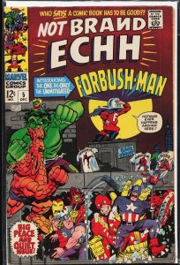 Not Brand Echh #5 (1967) Forbush-Man [Key Issue]