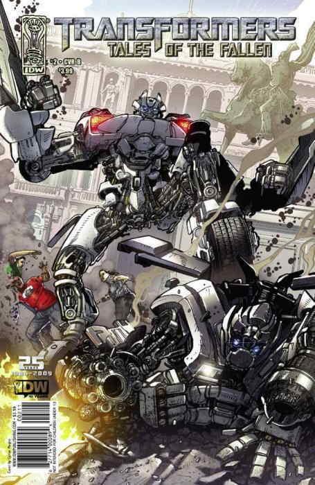 Transformers: Tales of the Fallen #2B VF/NM; IDW | save on shipping - details in