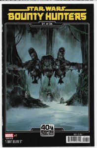 Star Wars: Bounty Hunters #12 Sprouse Cover (2021) Star Wars