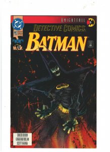 Detective Comics #662 VF+ 8.5 DC Comics Batman Knightfall pt.8 Bane