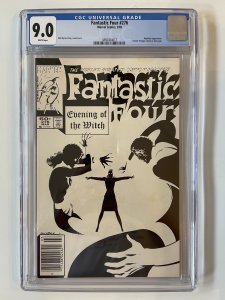 Fantastic Four 276 CGC 9.0  Newsstand - Mephisto She-Hulk Doctor Strange