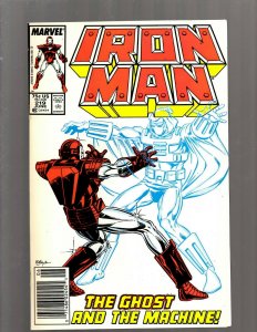 Lot of 12 Iron Man Comics #216 217 219 220 221 222 223 224 225 226 227 229 GB2