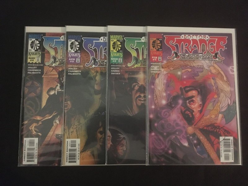 DOCTOR STRANGE: THE FLIGHT OF BONES #1, 2, 3, 4 VFNM Condition