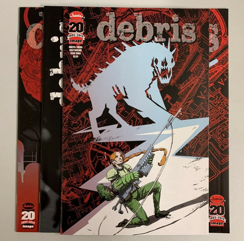 Debris #1-4 Set (Image 2012) 1 2 3 4 Kurtis J. Wiebe (9.0+) 