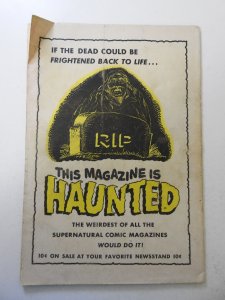 Beware! Terror Tales #6 (1953) VG Condition rust on staples