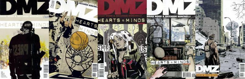 DMZ (2006 VERTIGO) 45-49  Hearts And Minds COMICS BOOK