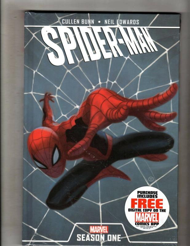 Spider-Man Season One Marvel Comics Graphic Novel Book HARDCOVER Sealed J352