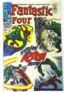 Fantastic Four (1961 series)  #71, Fine- (Actual scan)