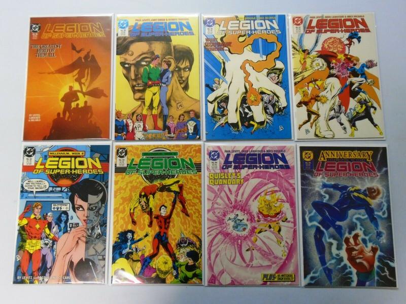 Legion of Super-Heroes Set:#1-63 + Annual:#1-4, 67 Different, 8.0/VF (1984-1989)