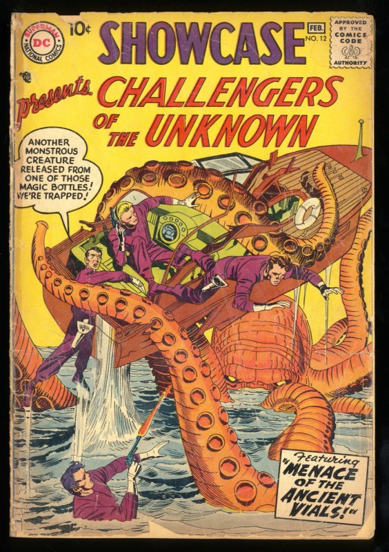 Showcase #12 Read Description! Challengers of the Unknown!