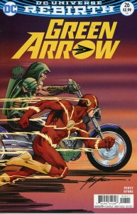 Green Arrow 26  9.0 (our highest grade)  2017  Mike Grell Variant