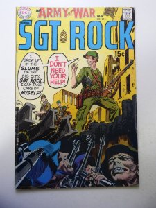 Our Army at War #214 VG+ Condition moisture stain fc