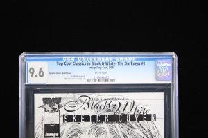 Top Cow Classics in Black & White: The Darkness #1 - Sketch Cover (CGC 9.6) 2000