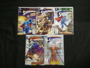 SUPERMAN THE NEW 52!   RUN #0-15  VF - NM
