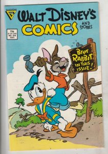 Comics and Stories, Walt Disney's #516 (Mar-87) VF+ High-Grade Donald Duck, H...