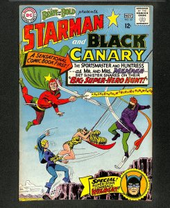 Brave And The Bold #62 Starman Black Canary!