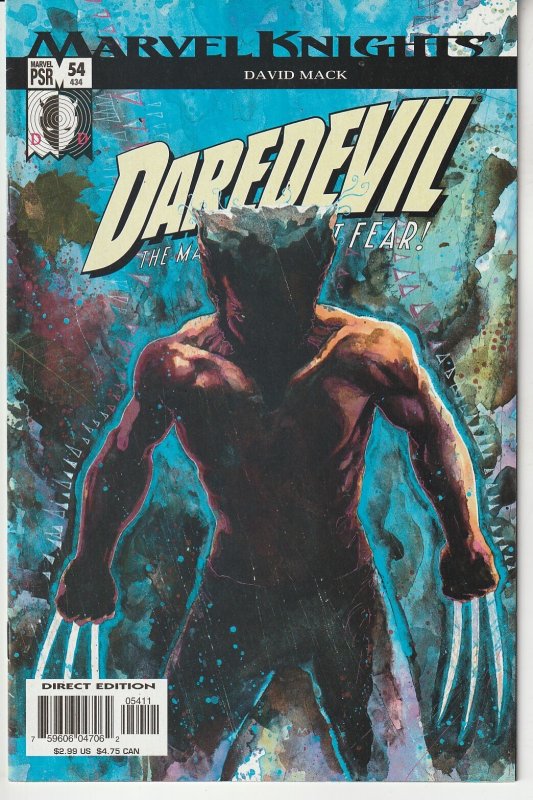 Daredevil #51,52,53,54,55   Echo's Vision Quest Complete Story arc
