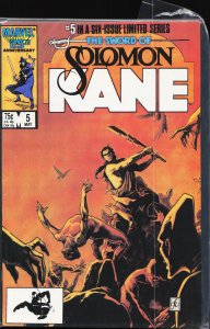 The Sword of Solomon Kane #5 (1986) Solomon Kane