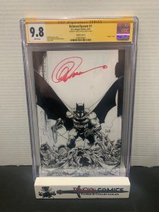 Batman/Spawn # 1 CGC 9.8 Virgin 1:666 Sketch Cover A SS Greg Capullo [GC40]