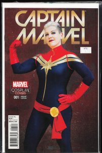Captain Marvel #1 Photo Cover (2016) Captain Marvel