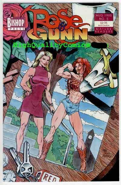 ROSE & GUNN 5, NM+, Bishop, Femme fatales, 1995, Independent,